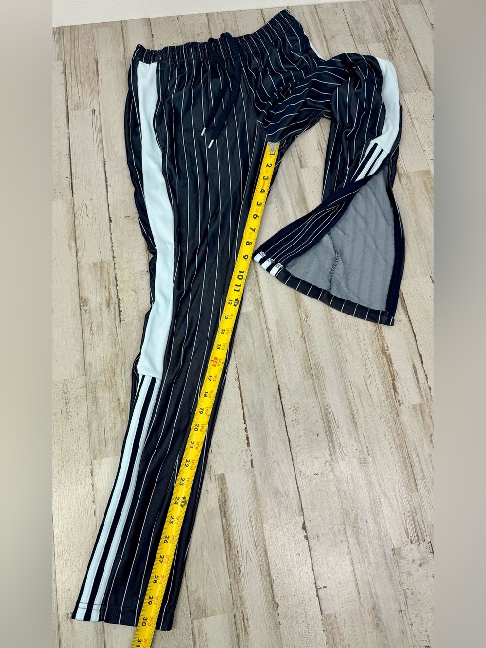Adidas Climalite Men’s Small Sweatpants Blue Light Blue Stripe - Picture 7 of 10